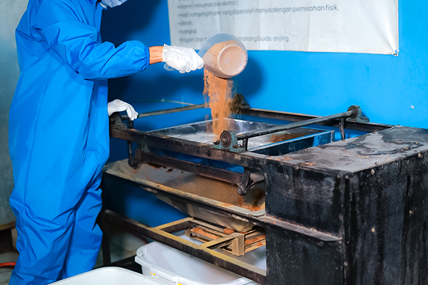 Ovening & Sifting Process ocb 5 Ovening & Sifting Process ocb 5