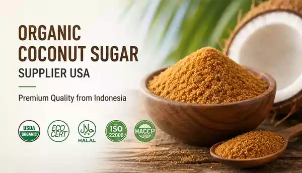 Organic Coconut Sugar Bulk Export