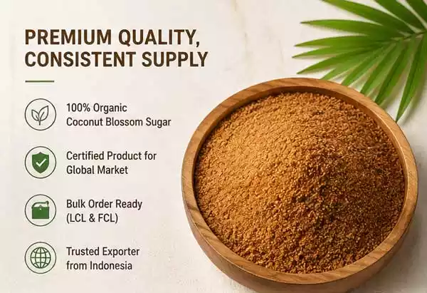 Organic Coconut Sugar Supplier in USA